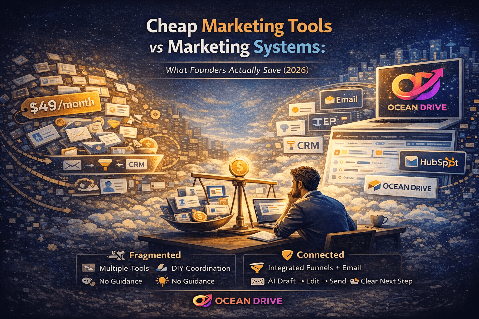 Cheap Marketing Tools vs Marketing Systems: What Founders Actually Save (2026)