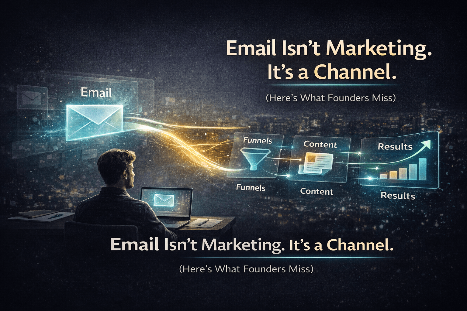 Email Isn’t Marketing. It’s a Channel. (Here’s What Founders Miss)