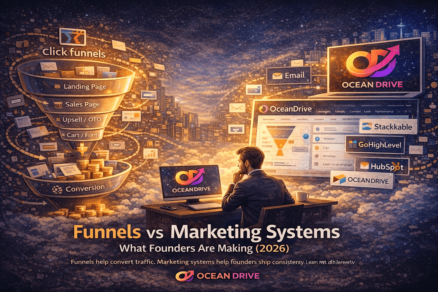 Funnels vs Marketing Systems: What Founders Actually Need (2026)