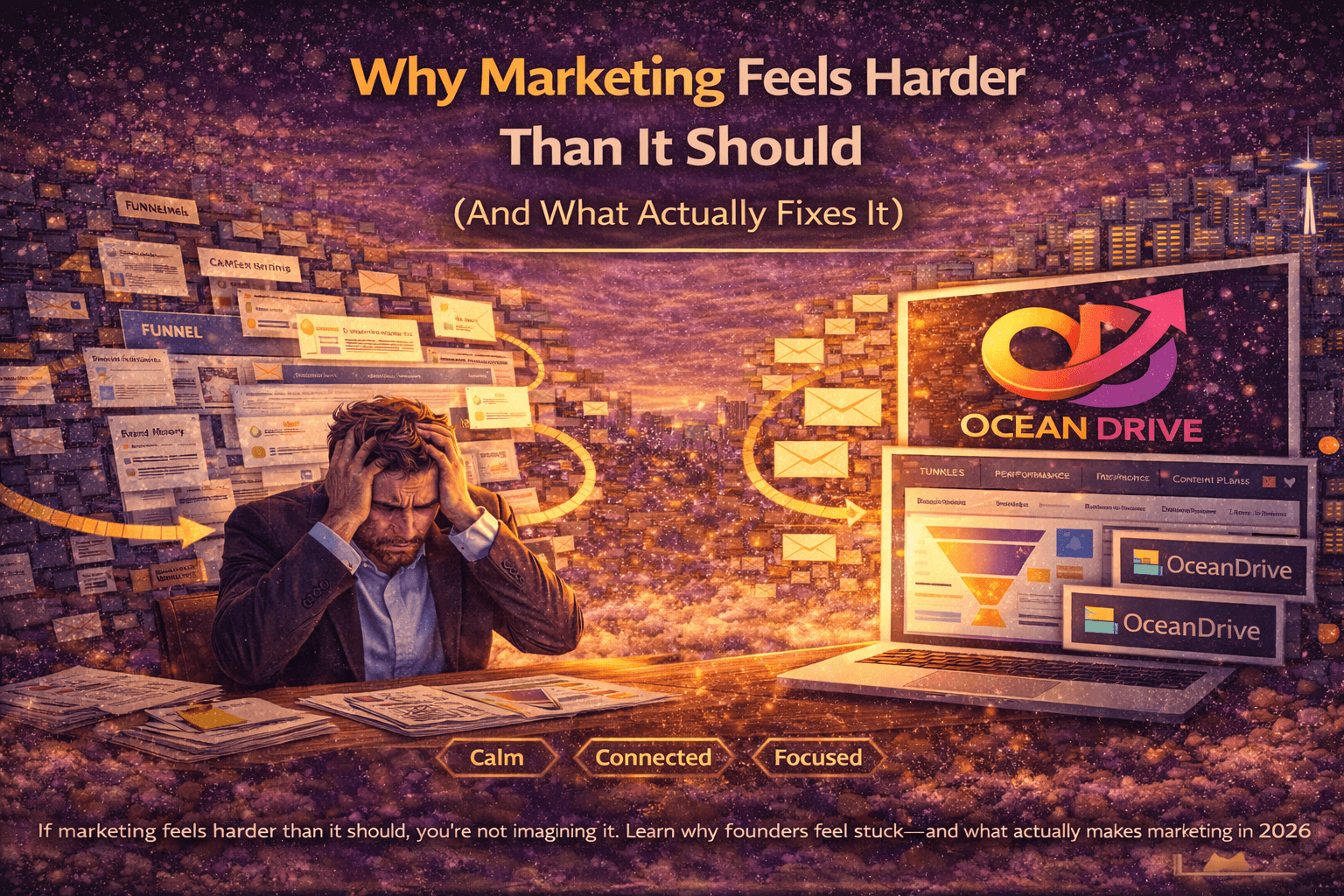Why Marketing Feels Harder Than It Should (And What Actually Fixes It)